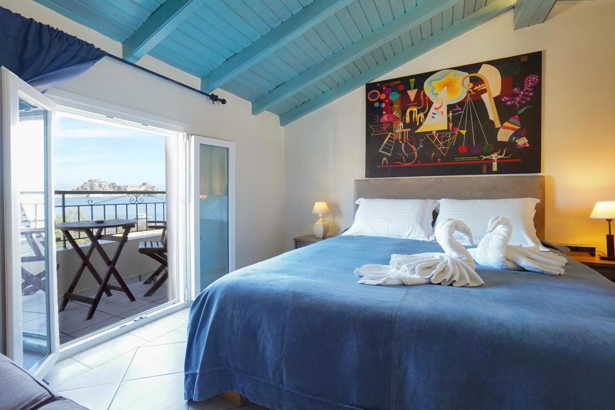 Anemomilos Sea View Penthouse コルフ島 エクステリア 写真