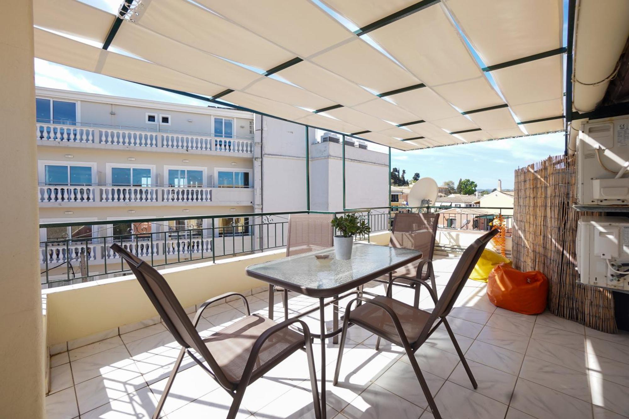 Anemomilos Sea View Penthouse コルフ島 エクステリア 写真